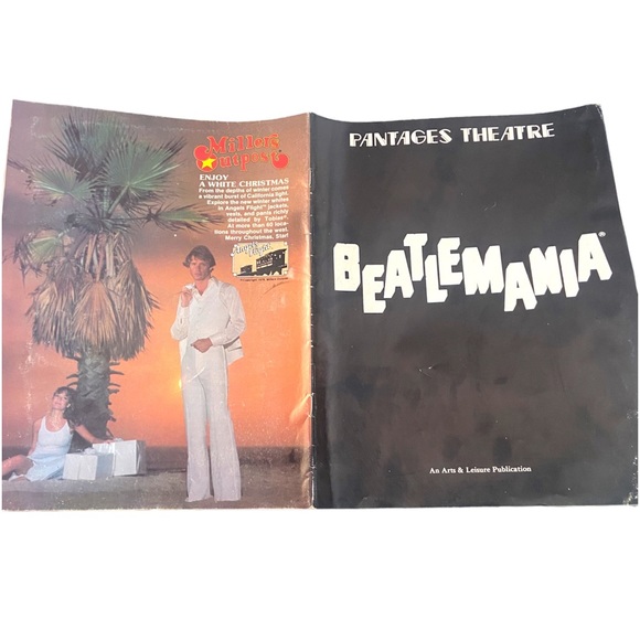 Beatlemania Pantages Theatre 1978 Program - Picture 3 of 5